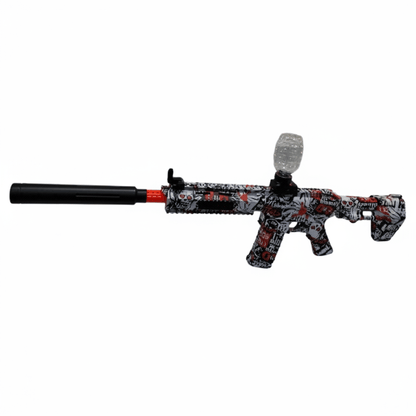 Rifle Lanzabolas de Gel PDX Eléctrico Recargable con Accesorios Completos