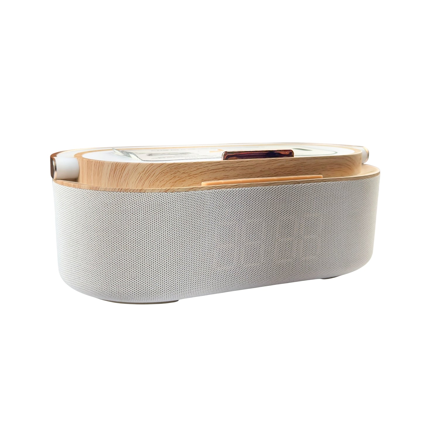 Cargador Inalámbrico 15W KP-S29 Parlante Reloj 3 en 1