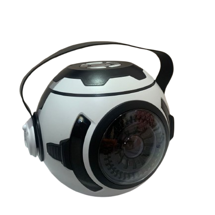 Mini Parlante Bluetooth con Karaoke KM-V33 Luces LED