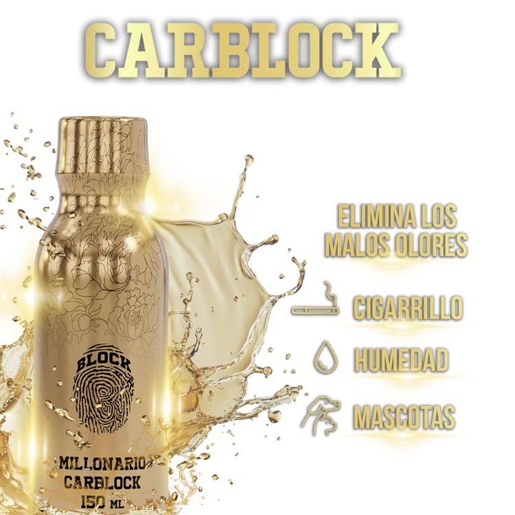 Aromatizante Premium para Carro Carblock – Larga Duración