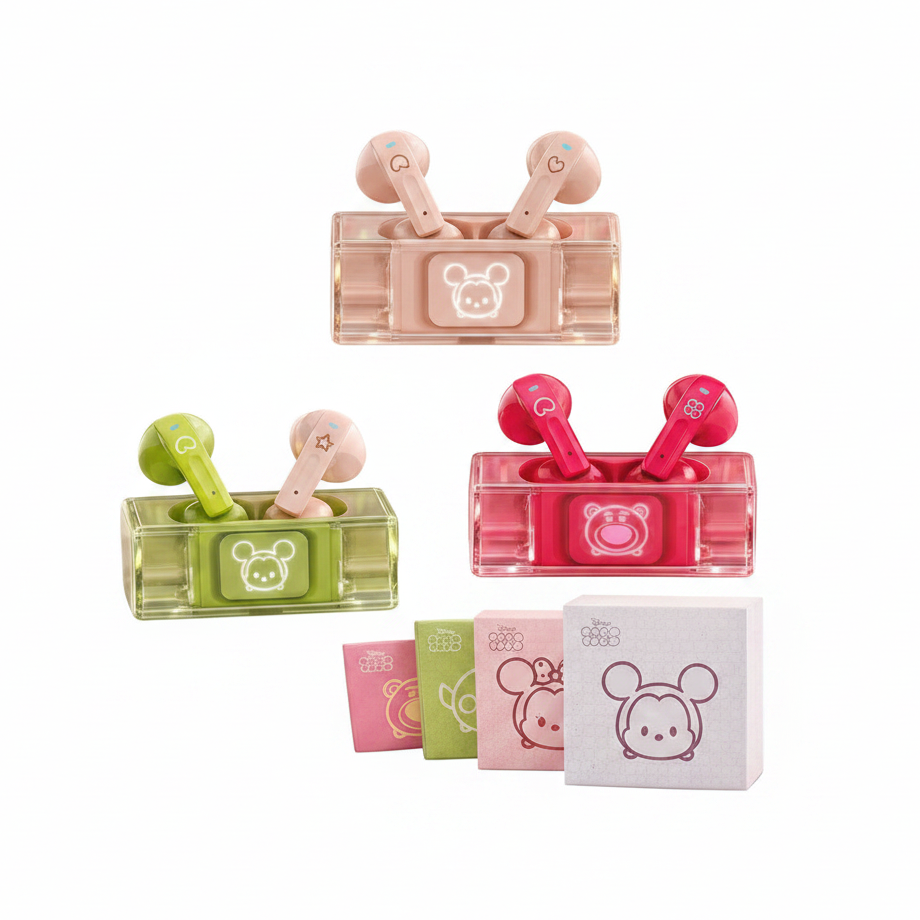 Audífonos Bluetooth Infantiles Disney DN-03 LED Táctil