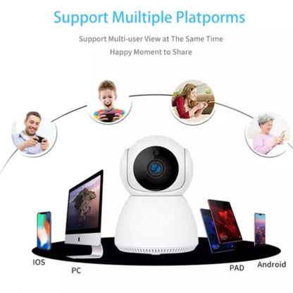 Cámara de Seguridad WiFi Robótica 355 Grados Full HD Visión Nocturna