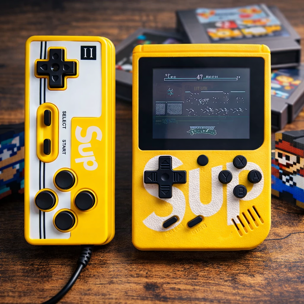 Consola Retro SUP 400 Juegos con Control Adicional