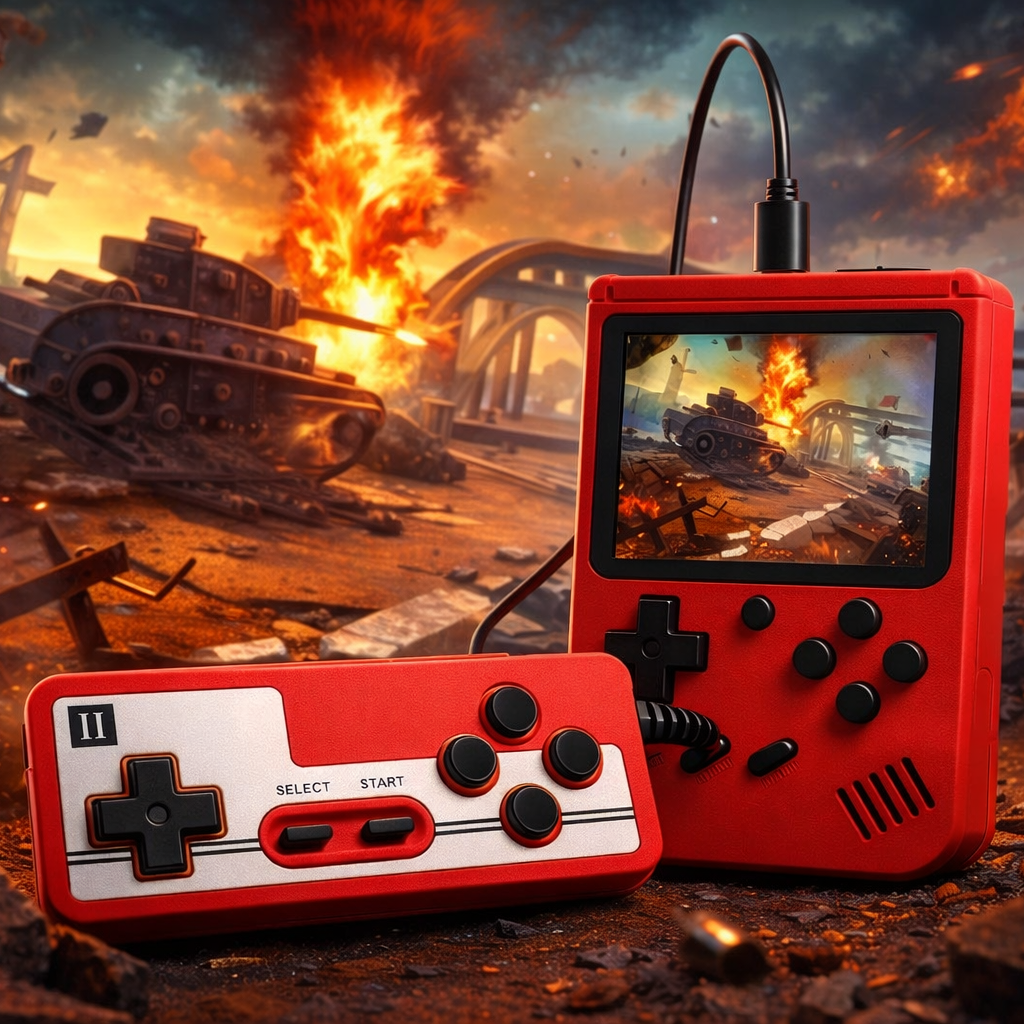 Consola Retro SUP 400 Juegos con Control Adicional