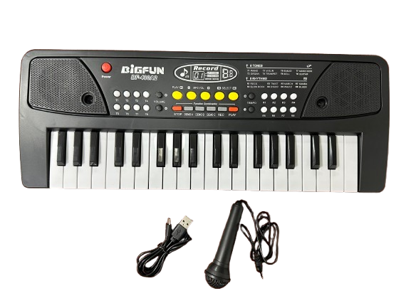 Piano Electrónico BIGFUN BF-430A2 37 Teclas con Micrófono