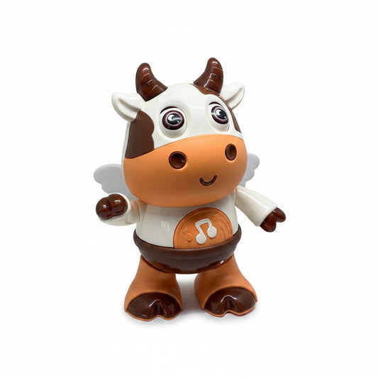 Robot Vaca Bailarina Juguete Eléctrico para Niños ABS
