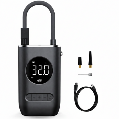 Compresor Portátil Recargable 150PSI AI USB-C LED 480g