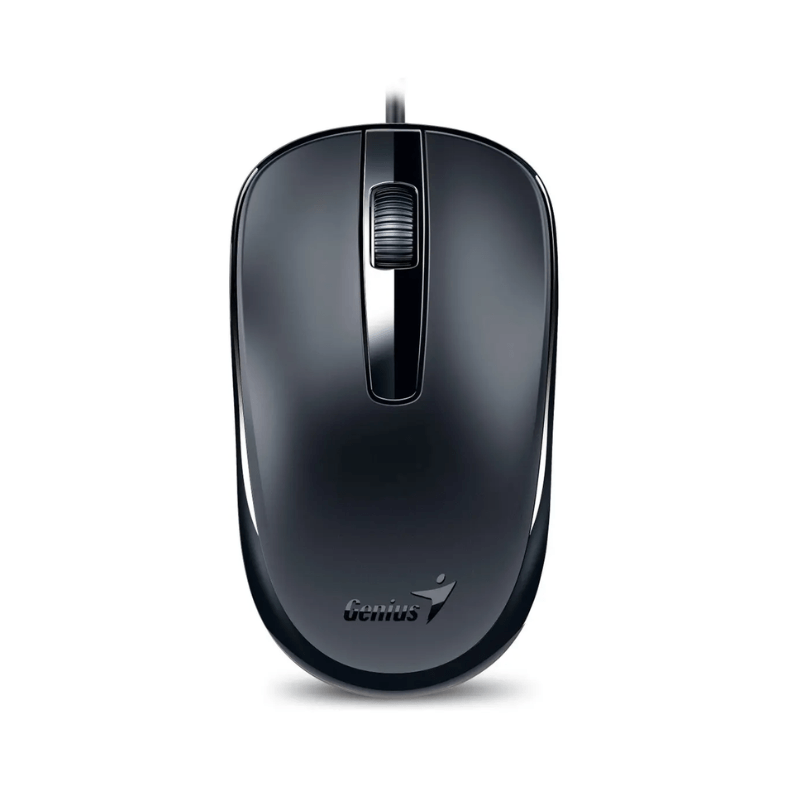 Mouse Genius DX-120 USB Alambrico Negro Calm Black