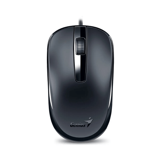 Mouse Genius DX-120 USB Alambrico Negro Calm Black