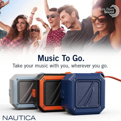Parlante Bluetooth Náutica S100 Portátil IPX5 Sonido Potente
