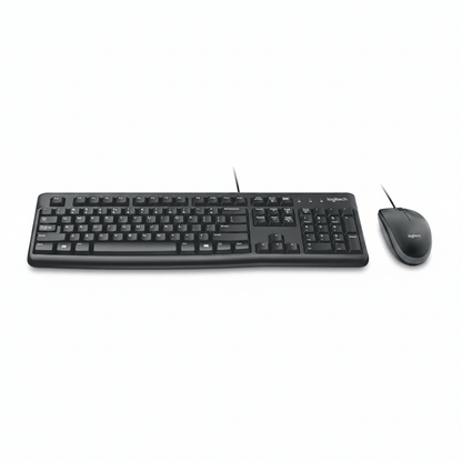 Kit Teclado y Mouse Logitech MK120 USB Negro
