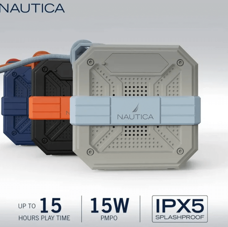 Parlante Bluetooth Náutica S100 Portátil IPX5 Sonido Potente
