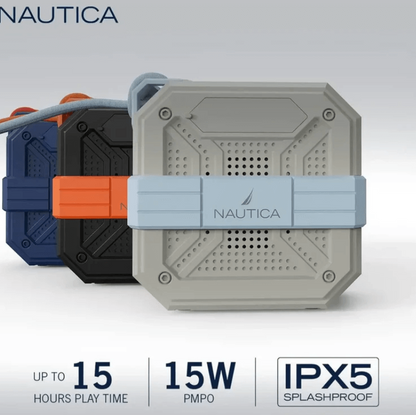 Parlante Bluetooth Náutica S100 Portátil IPX5 Sonido Potente