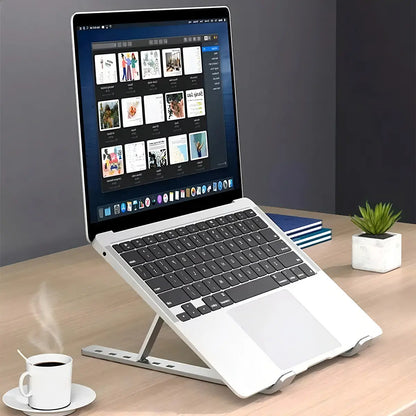 Soporte para Laptop de Aluminio Plegable Ajustable