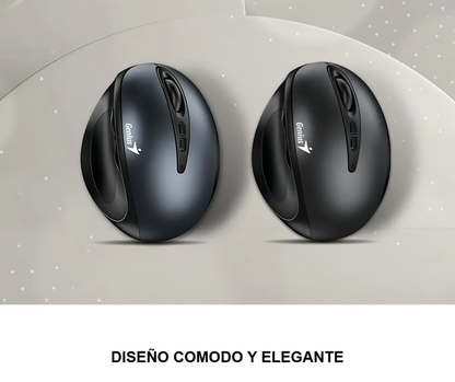 Mouse Genius Ergo 8300S Inalámbrico Vertical Ergonómico
