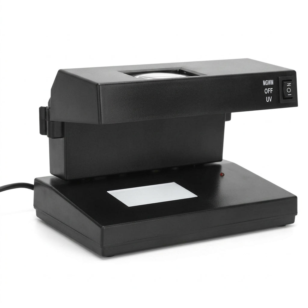 Detector de Billetes Falsos UV con Lupa AD-2138