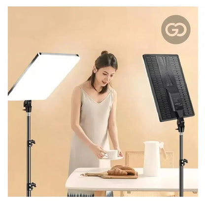Panel de Luz LED RL16 con Trípode y Control Remoto