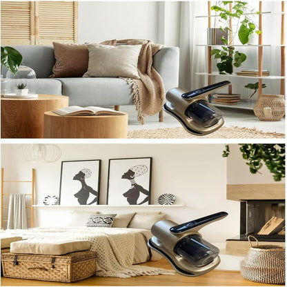 Aspiradora Portátil Antiácaros UV Inalámbrica para Colchones y Sofás FK23D-66