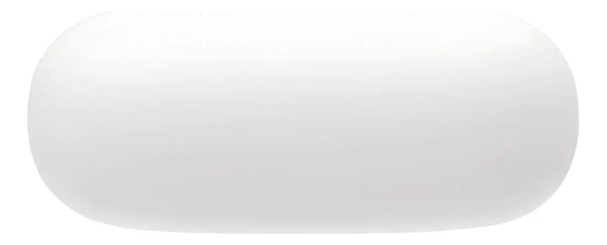 Estuche blanco de auriculares inalámbricos Bluetooth JBL Wave Beam 2 sobre fondo claro