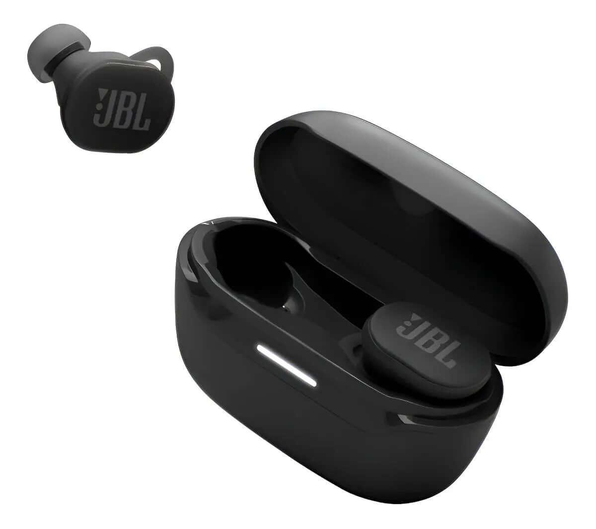 Auriculares Inalámbricos Jbl Endurance Race 2 Color Negro