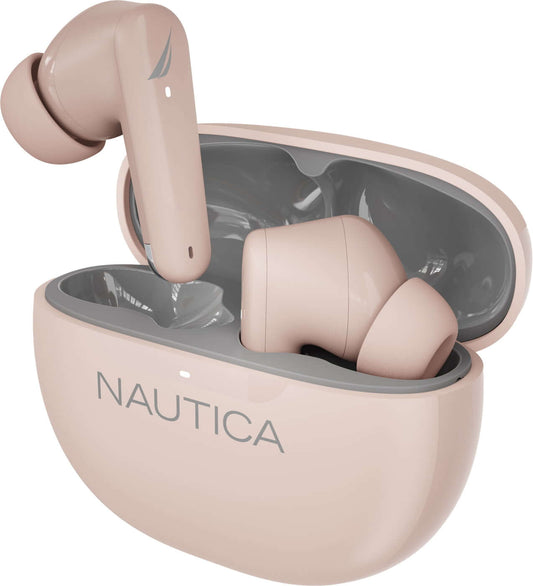 Audífonos Inalámbricos Nautica T200 Bluetooth con Estuche de Carga