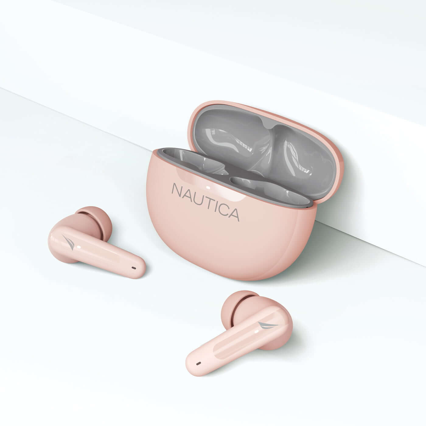 Audífonos Inalámbricos Nautica T200 Bluetooth con Estuche de Carga