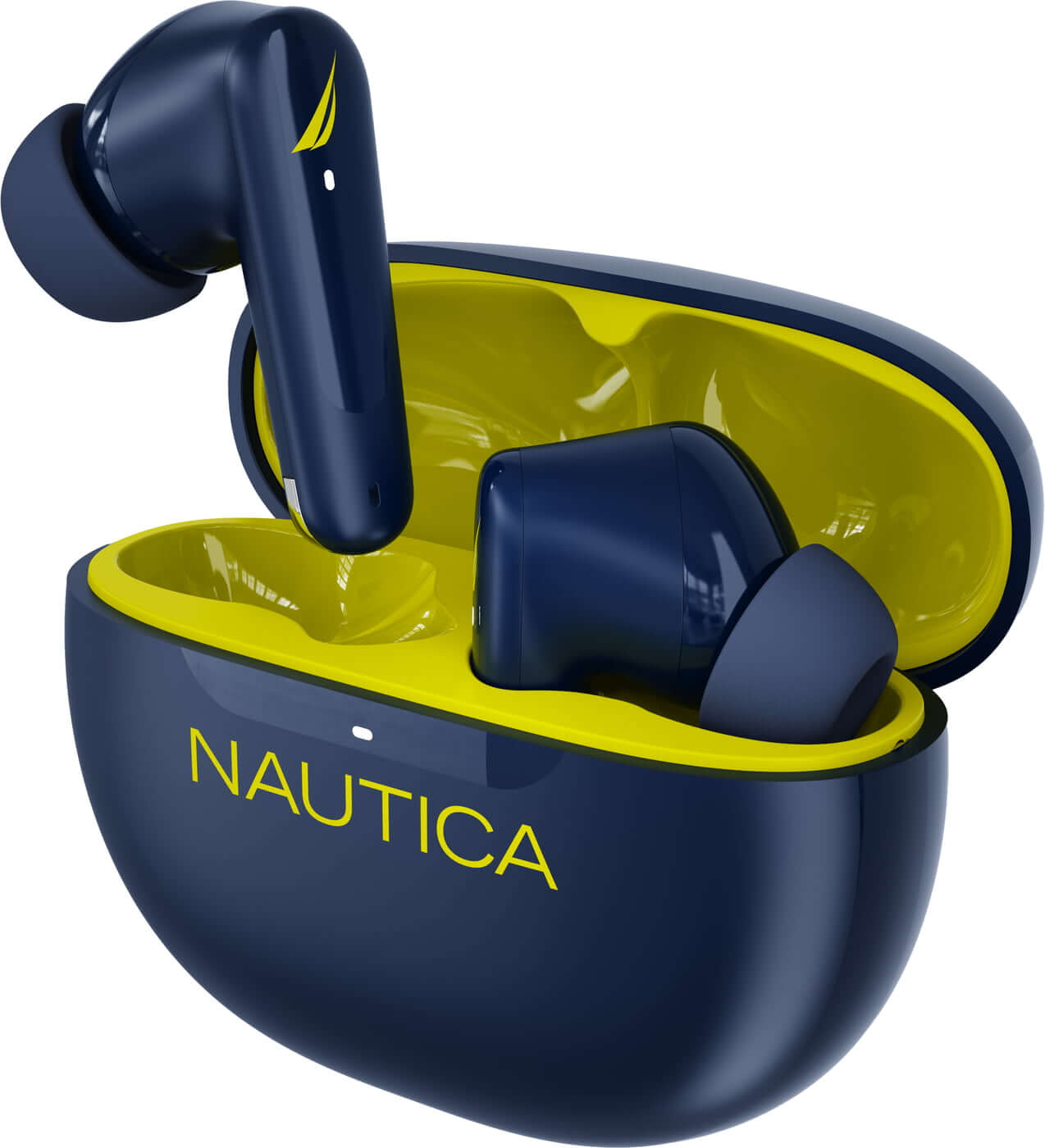 Audífonos Inalámbricos Nautica T200 Bluetooth con Estuche de Carga
