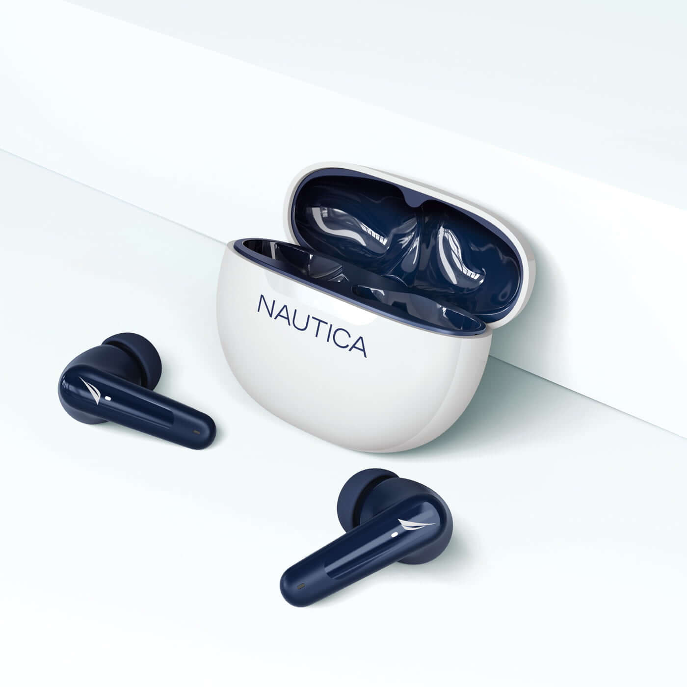 Audífonos Inalámbricos Nautica T200 Bluetooth con Estuche de Carga