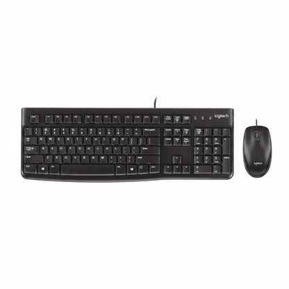 Kit Teclado y Mouse Logitech MK120 USB Negro