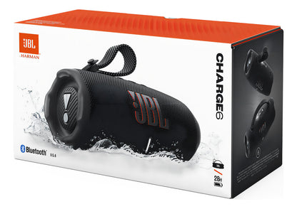 Parlante Jbl Charge 6 Bluetooth Negro Portátil Negro