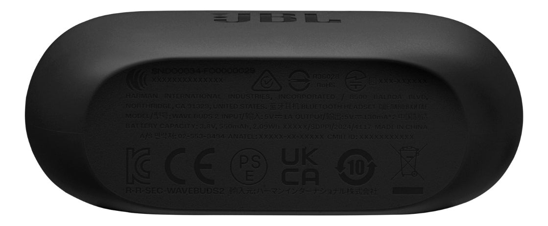 Auriculares Inalámbricos Jbl Wave Buds 2 Earbuds