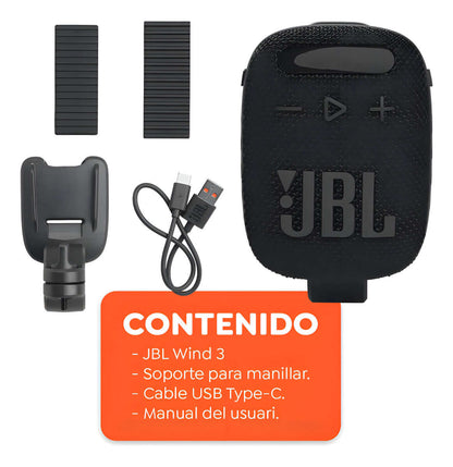 Parlante Jbl Wind 3 Bici Moto Bluetooth Micro Sd Y Radio Fm Voltaje