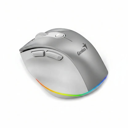 Mouse Genius Ergo 9000S Pro Inalámbrico Azul Claro