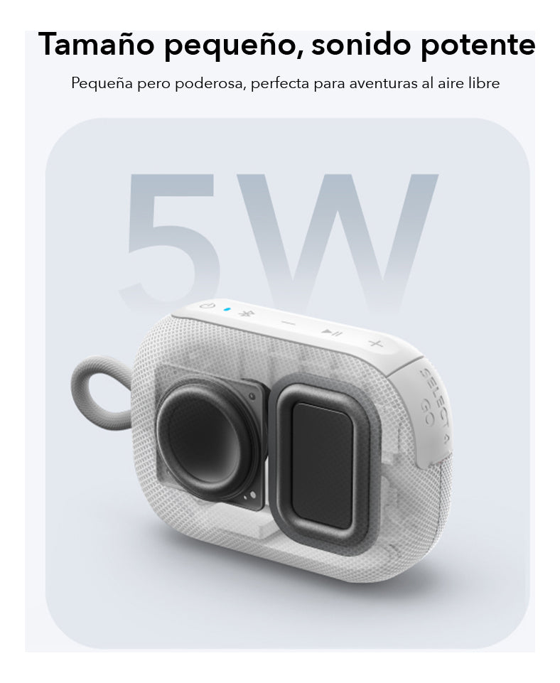 Parlante Bluetooth Soundcore Select 4 Go 5W IP67 Waterproof 20H