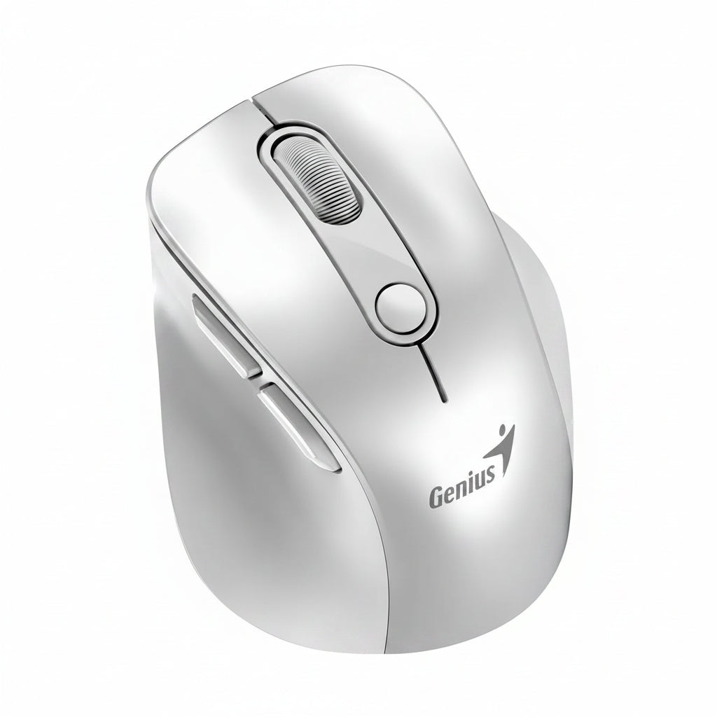 Mouse Genius Ergo 9000S Pro Inalámbrico Azul Claro
