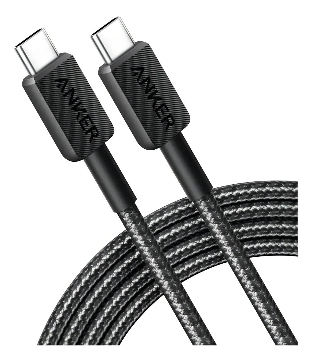 Cable Anker 322 Usb C A Usb-c Negro 1.8m