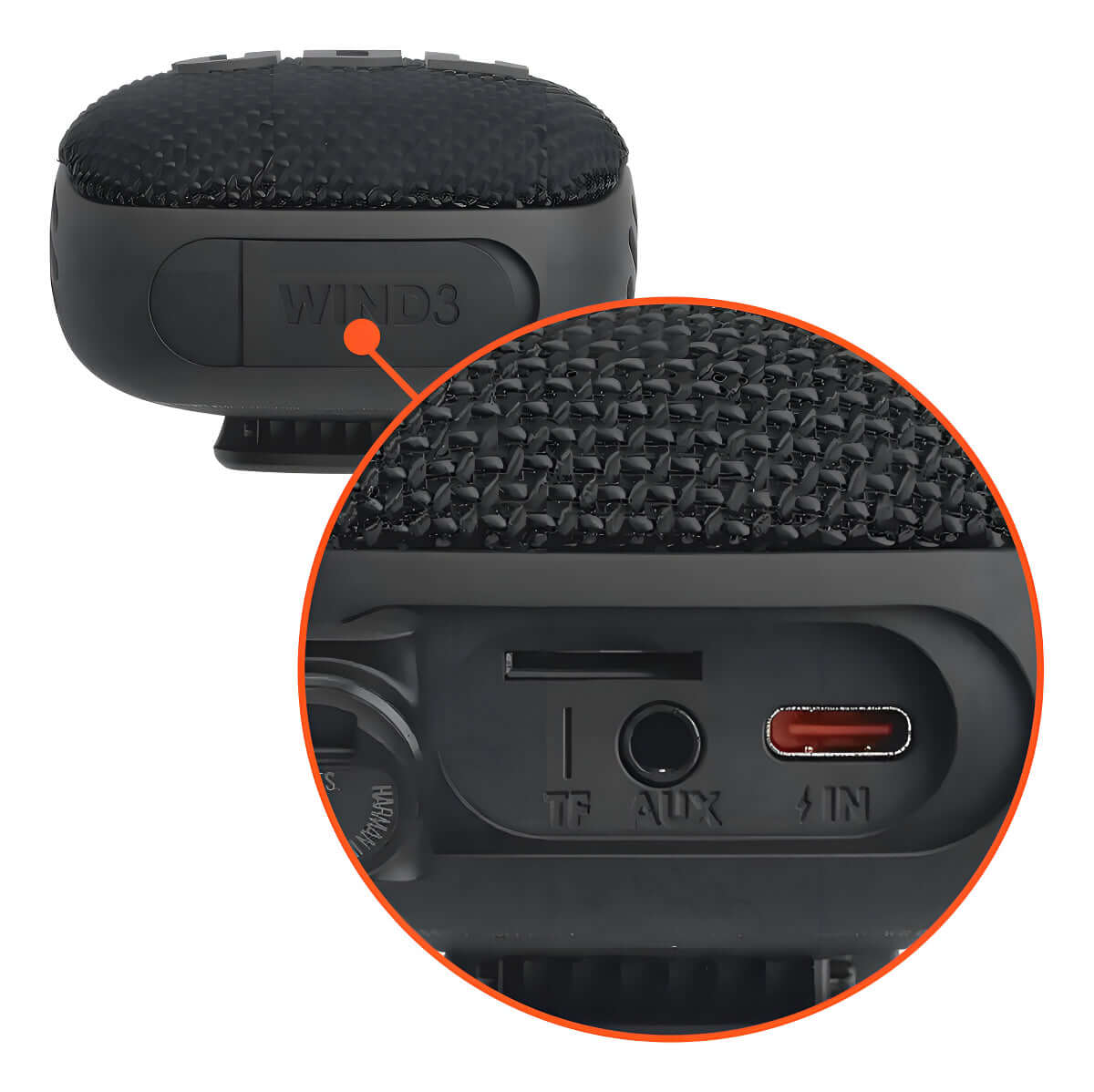 Parlante Jbl Wind 3 Bici Moto Bluetooth Micro Sd Y Radio Fm Voltaje