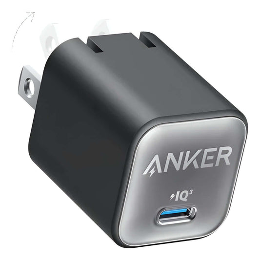 Cargador Anker Nano 313 GaN 30W USB-C Carga Rápida