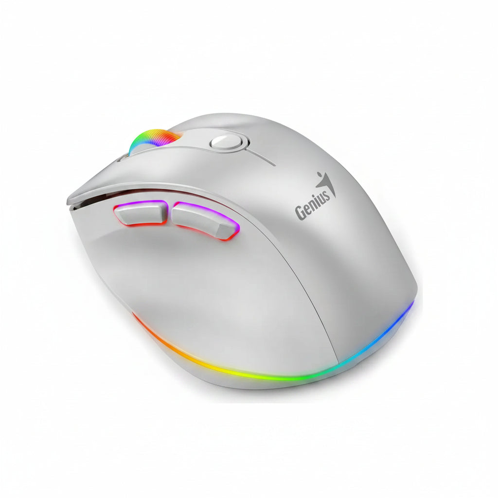 Mouse Genius Ergo 9000S Pro Inalámbrico Azul Claro