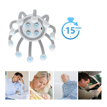 Masajeador de Cabeza Araña Eléctrico FK22B-37