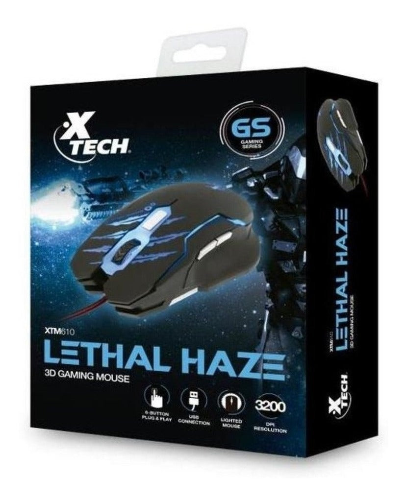 Mouse Gamer Gamer Xtech Xtm-610 Negro