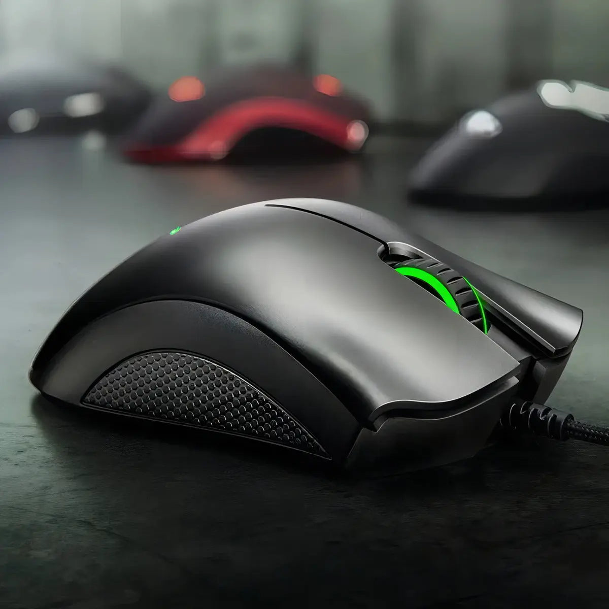 Ratón Razer Deathadder Essential Para Jugadores 5 Botones 6400 Dpi Color Negro - 10