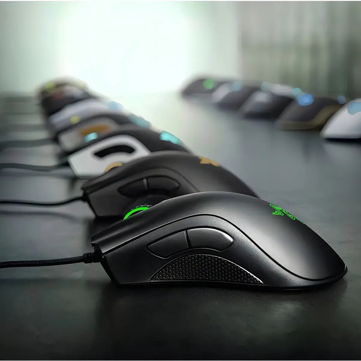 Ratón Razer Deathadder Essential Para Jugadores 5 Botones 6400 Dpi Color Negro - 11