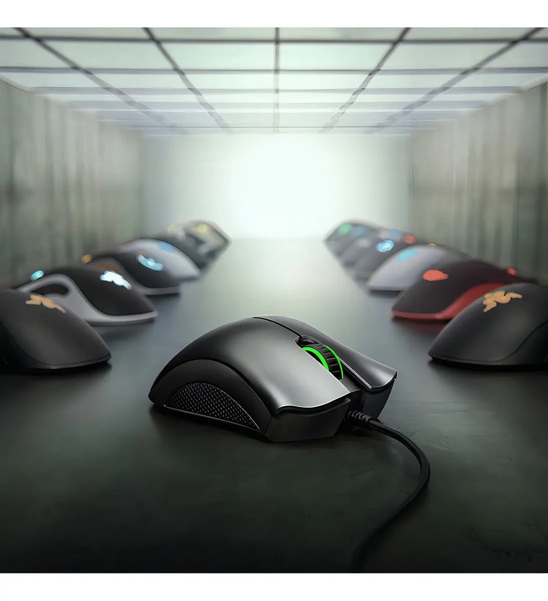 Ratón Razer Deathadder Essential Para Jugadores 5 Botones 6400 Dpi Color Negro - 12