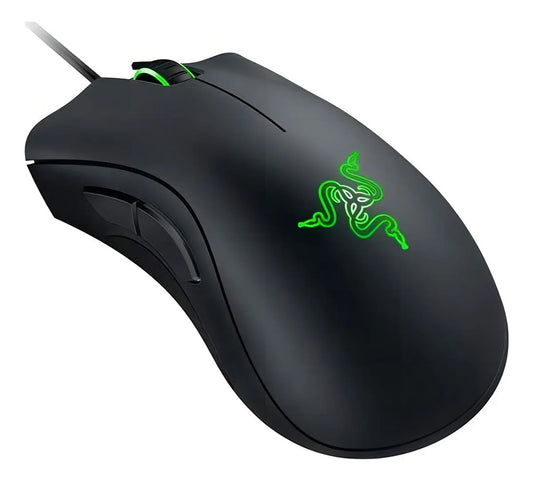 Ratón Razer Deathadder Essential Para Jugadores 5 Botones 6400 Dpi Color Negro - 2