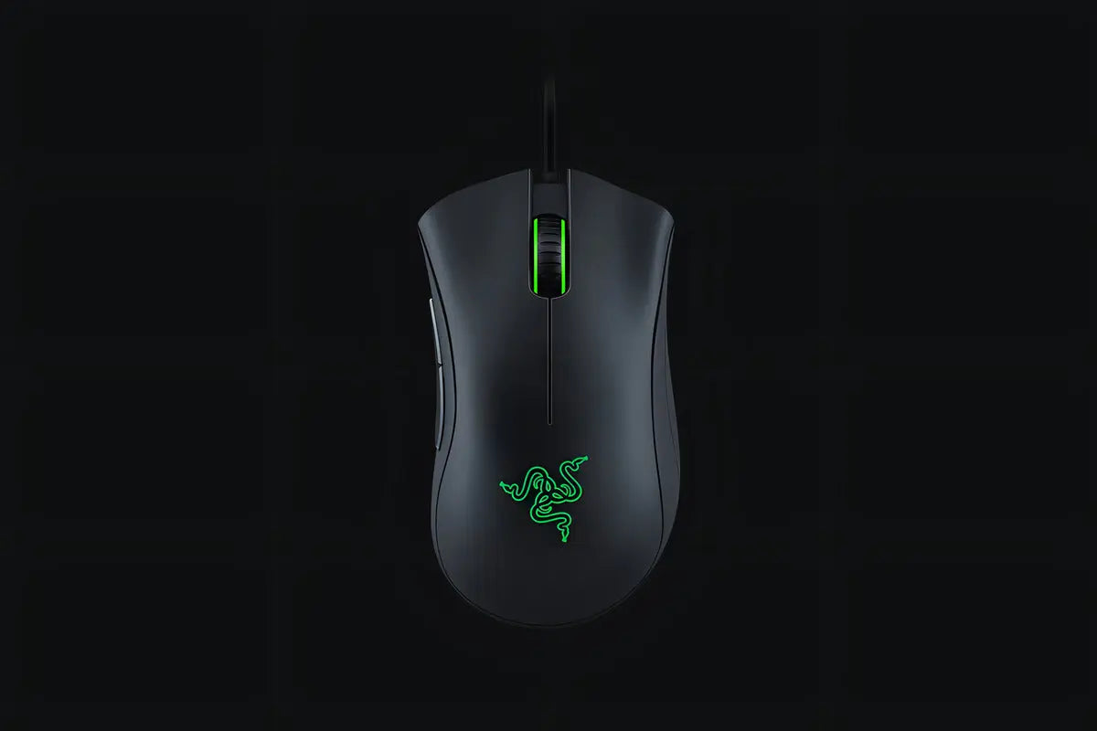 Ratón Razer Deathadder Essential Para Jugadores 5 Botones 6400 Dpi Color Negro - 7