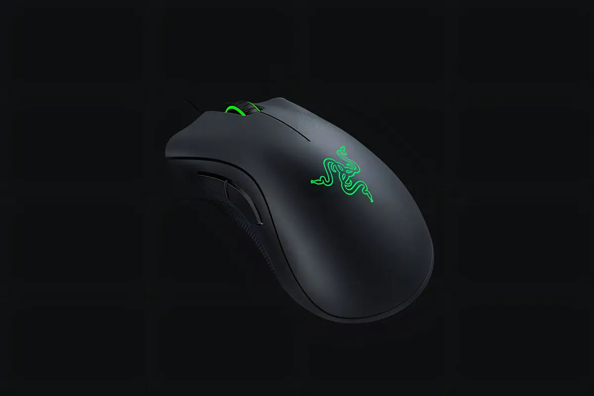 Ratón Razer Deathadder Essential Para Jugadores 5 Botones 6400 Dpi Color Negro - 8