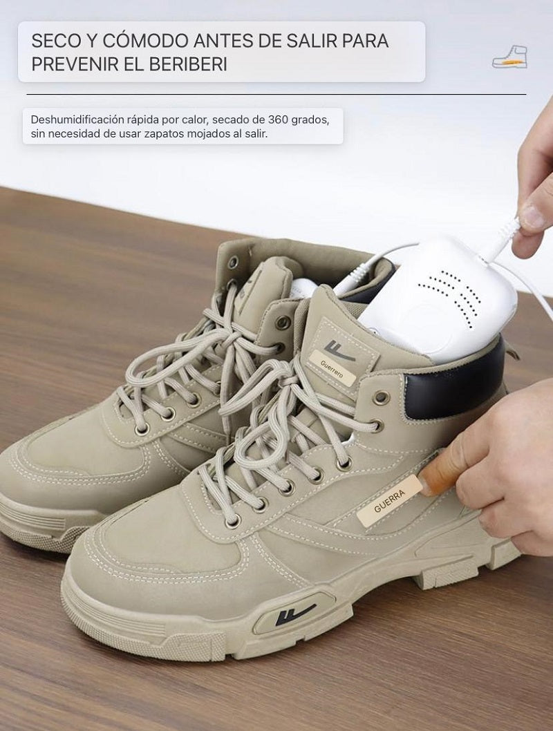 Secador Eléctrico para Zapatos con Luz UV y Temporizador