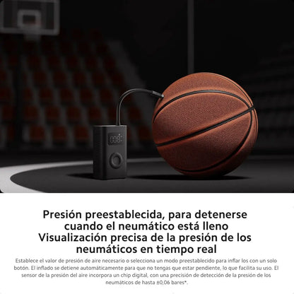 Compresor de Aire Portátil Xiaomi 2 con 6 Modos de Inflado