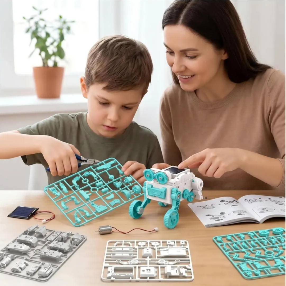 Robot Solar 16 en 1 STEM de 191 Piezas para 8 Años o Más
